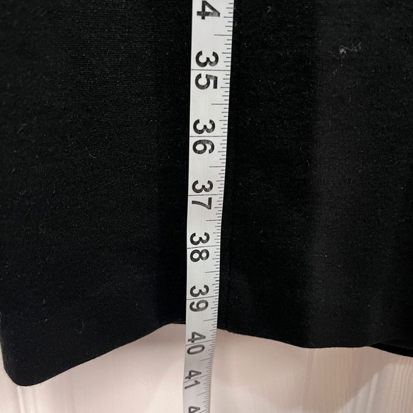 Eileen Fisher Black Sleeveless Dress Italian Fabric Career Party Basic - Picture 8 of 8